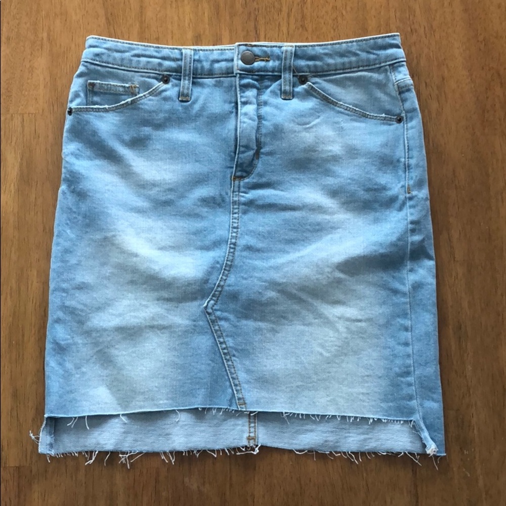 Universal threads jean skirt
